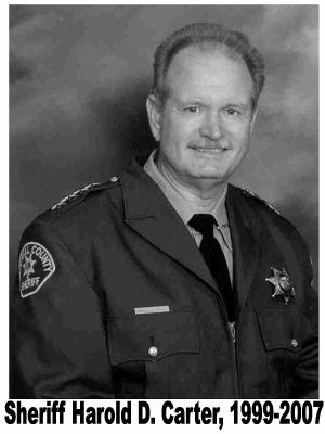 Sheriff Harold D. Carter, 1999-2007